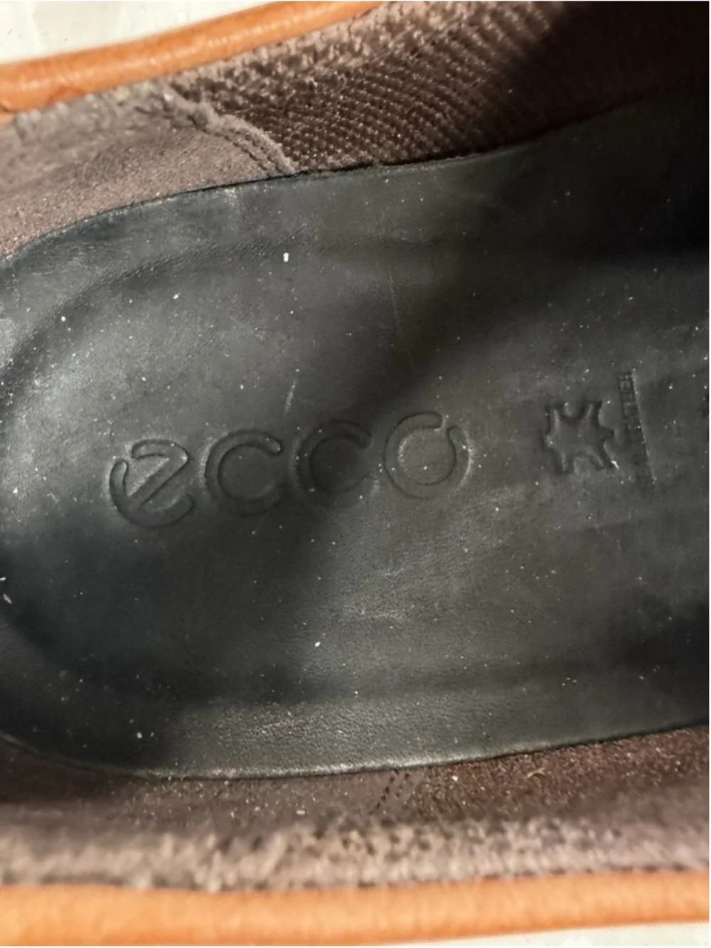 ECCO Oxford Bicycle Toe Dress Shoes Mens 10/10.5 Brown Modern Leather